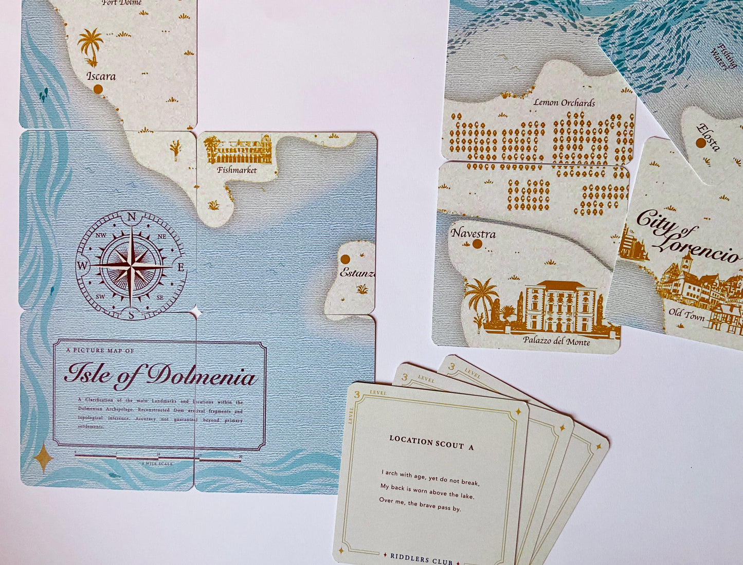 Island Adventure Cozy Card Game | Screen-Free Riddle Game for Adults | Relaxing Evening Activity | Made in UK