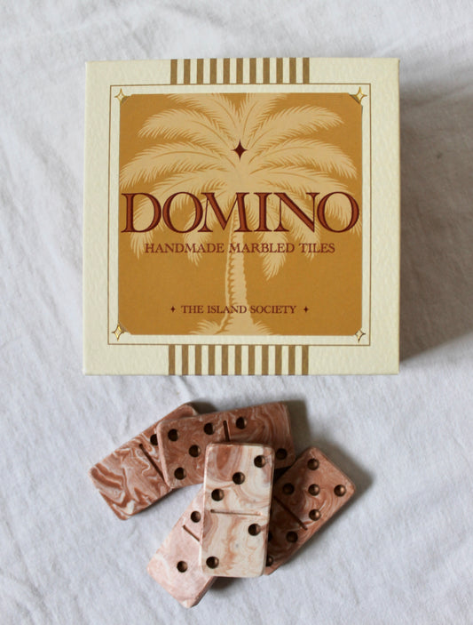The Marbled Edition | Handmade Jesmonite Dominoes