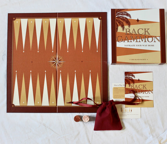 Backgammon Set : Made in Monmouth