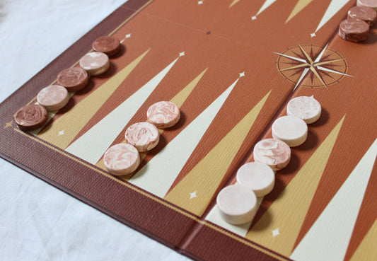 Backgammon Set : Made in Monmouth